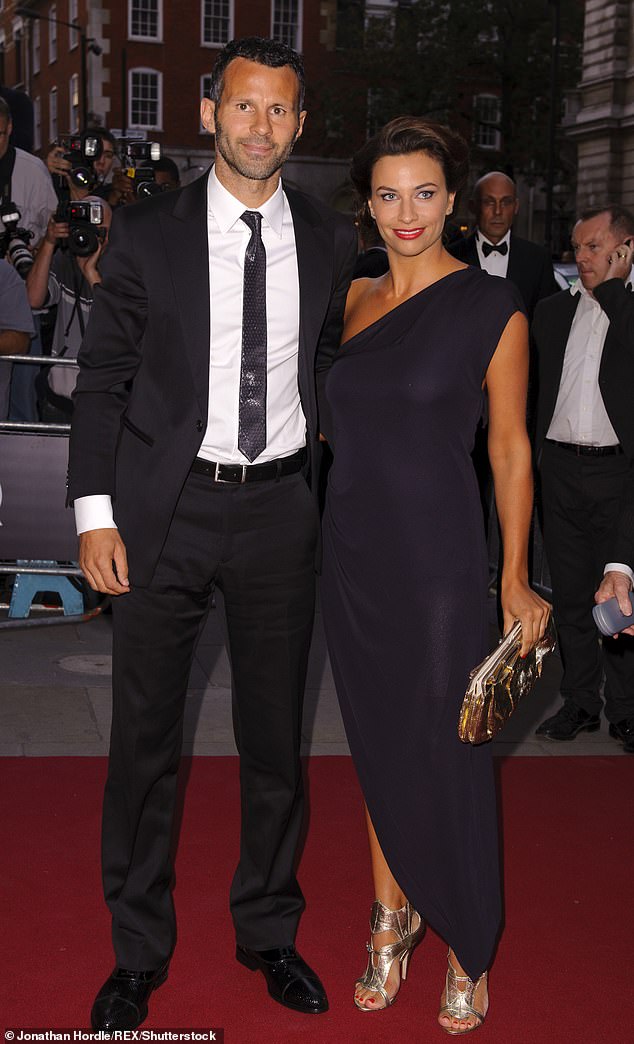 Giggs married his childhood sweetheart, Stacey, in 2007, and they were already parents to two children.  The couple is seen in September 2010.