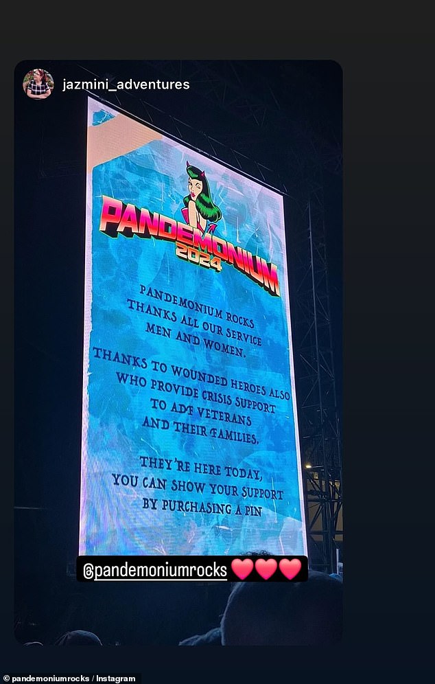 Pandemonium Rocks have shared a tribute to the Australian Defense Force after coming under fire for scheduling the music event at the same time and location as the Anzac Day March.