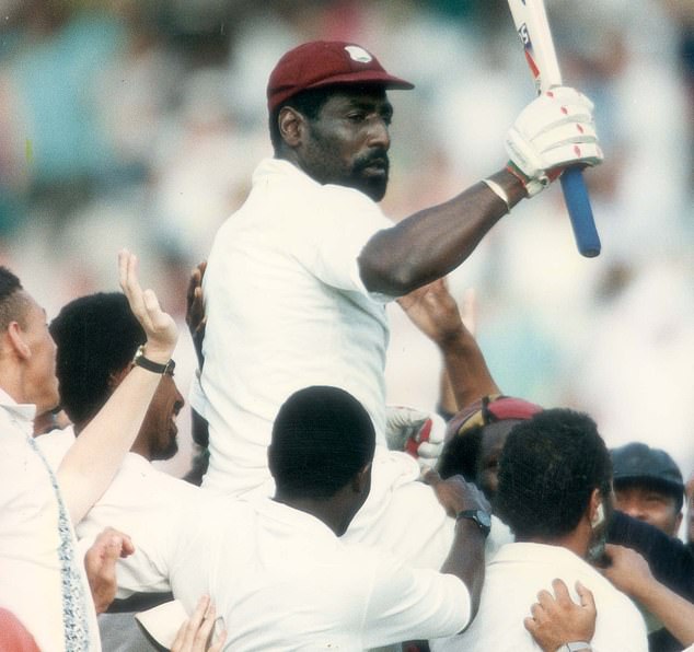The legend makes his last Test appearance at the Oval in 1991.