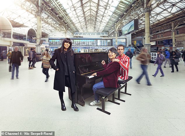 On the talent show, TV favorite Claudia Winkleman invites talented amateur pianists to perform live at some of the country's busiest train stations, where they are judged by renowned pianist Lang Lang and pop star Mika.