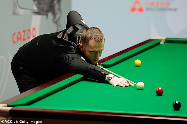 Allen defeated Robbie Williams in the first round of the world championship at the Cruicible