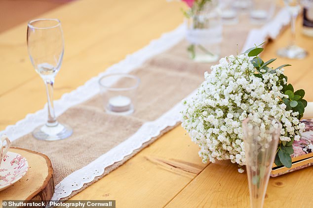 Small and delicate, gypsophilas are sure to add softness to your wedding day decor.