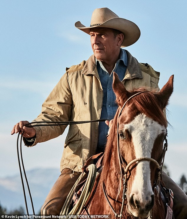 Kevin Costner plays rancher John Dutton in Paramount Network western drama "yellow stone