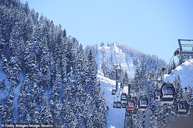 A ski lift in Aspen