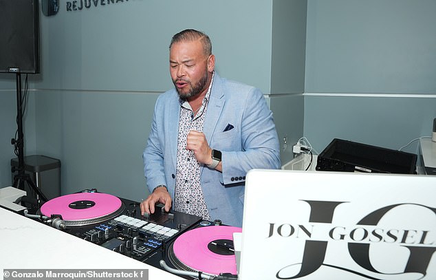 Jon Gosselin was the official DJ for the night, spinning tunes for guests for hours.
