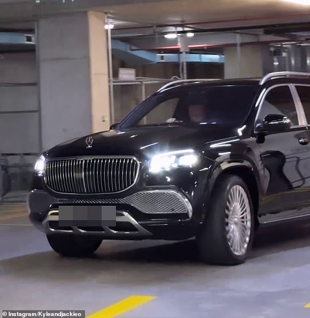 The radio host, 52, took to Instagram on Friday to share a video of his striking black Mercedes-Maybach as he continues to expand his luxury fleet of cars.