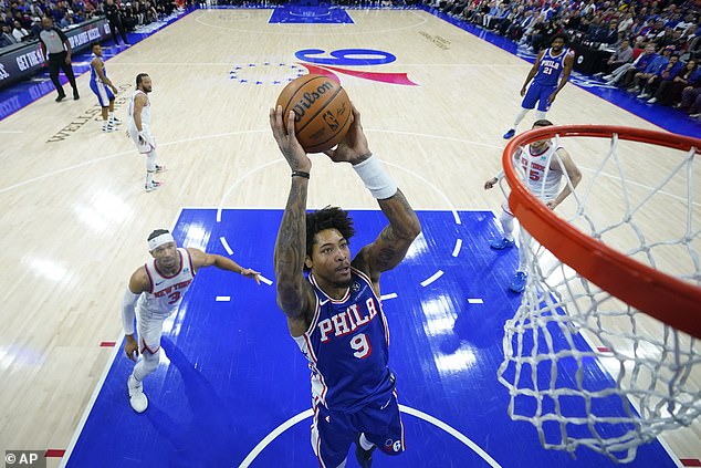 Oubre scored 15 points in Game 3 as the Sixers cut the Knicks' series lead to 2-1.