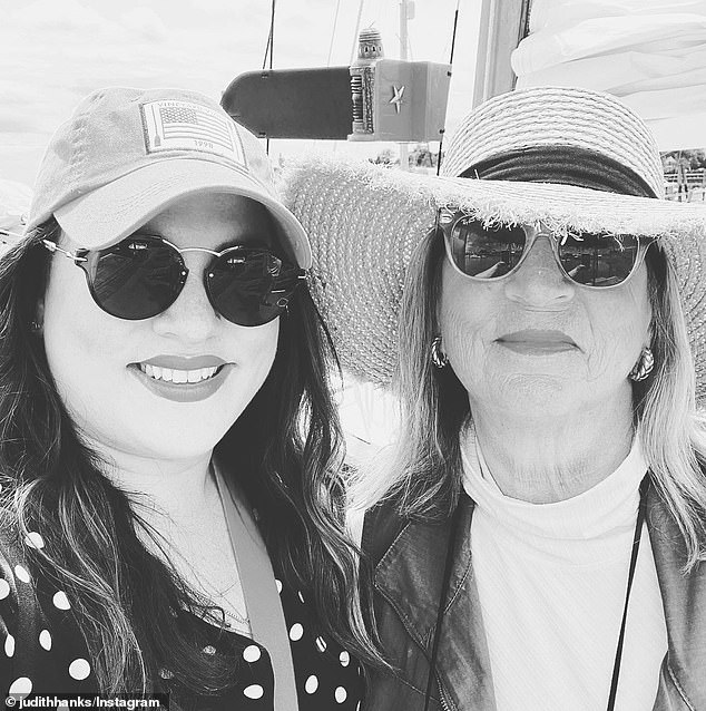 Judith's most recent Instagram post was a photo of the mother-daughter duo, with the caption 