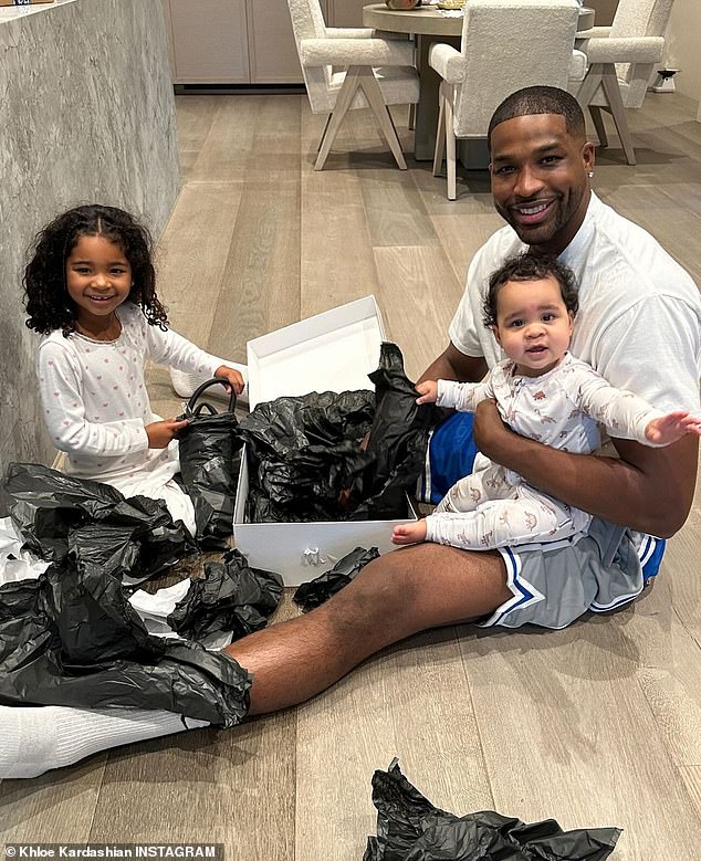 Khloe shares Tatum and True, 6, with her 33-year-old ex, basketball star Tristan Thompson.