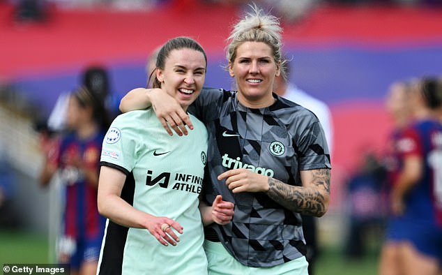 But Charles (pictured with Millie Bright) believes she has 