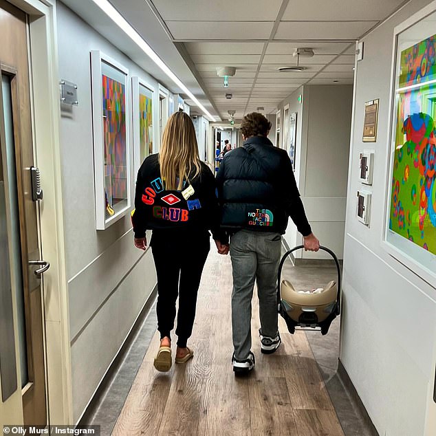 It comes after Olly and his bodybuilding partner, 31, who married in July last year, announced the arrival of their baby girl, Maddison, on Thursday.