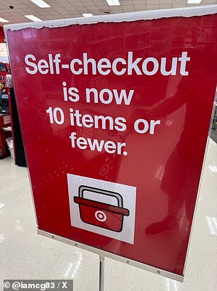 Target has a limit of ten items in its 2,000 stores.