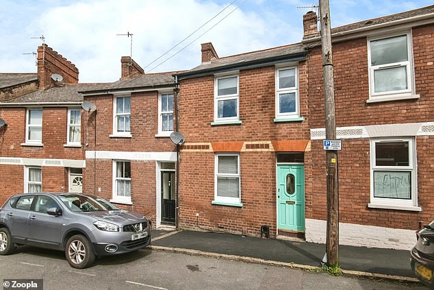 This two-bedroom property in Devon's Exeter is for sale for £291,000 through estate agents Fulfords
