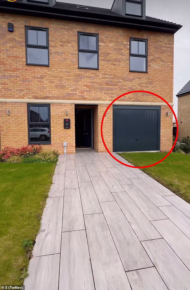 Did you understand it correctly?  As many X users were quick to point out, the driveway, which looks like the 