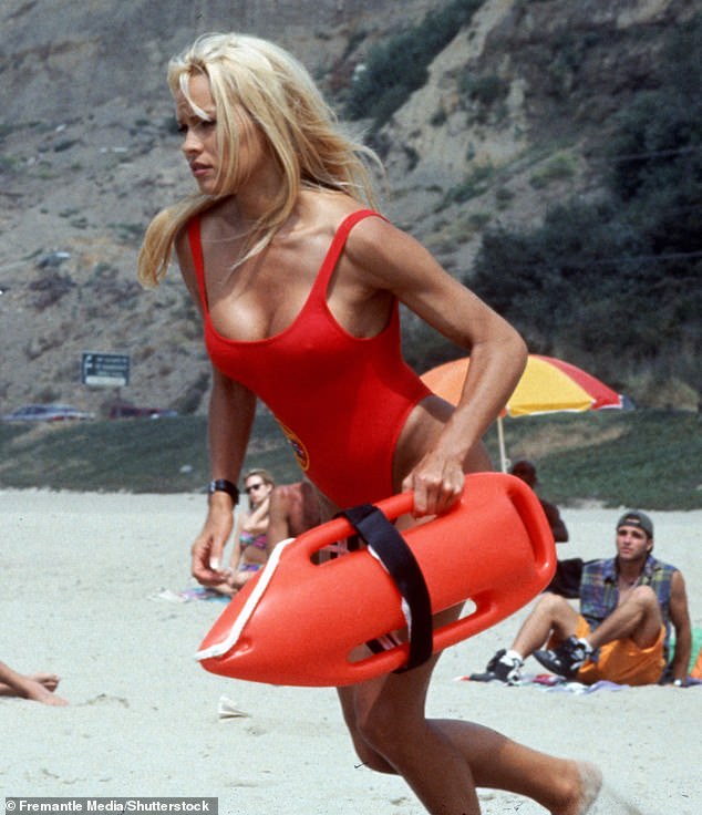 As CJ Parker in Baywatch in the 1990s