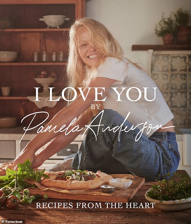 Next up for Anderson is the cookbook titled I Love You.