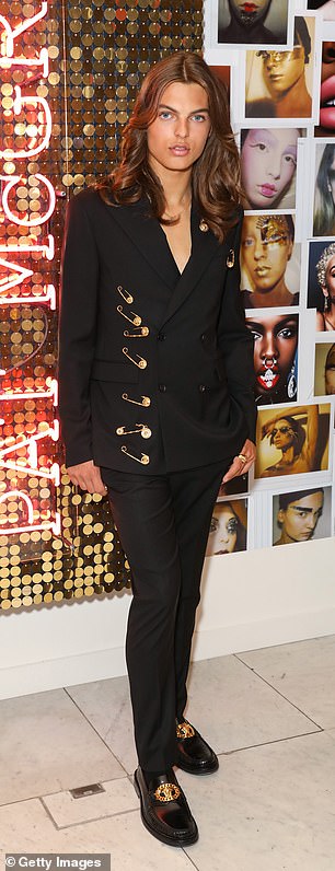Damian Hurley imitated his mother Elizabeth in 2019 when he wore a jacket inspired by the 1994 Versace dress that made her famous.