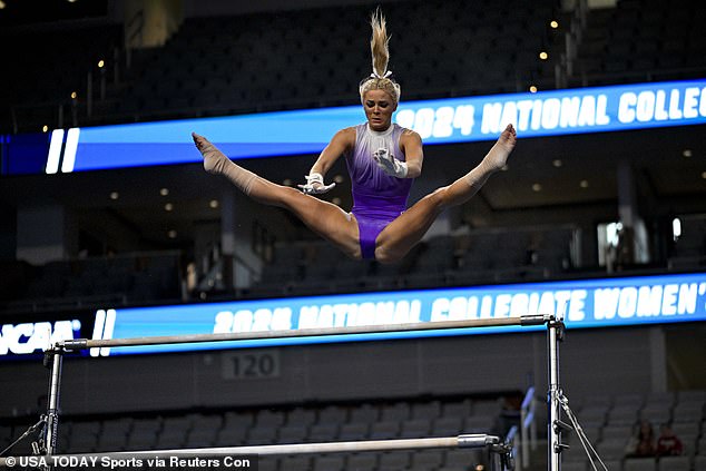 Dunne has trained in all four disciplines of women's gymnastics throughout her career.