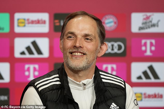 Outgoing Bayern Munich coach Thomas Tuchel (pictured) praised Dier