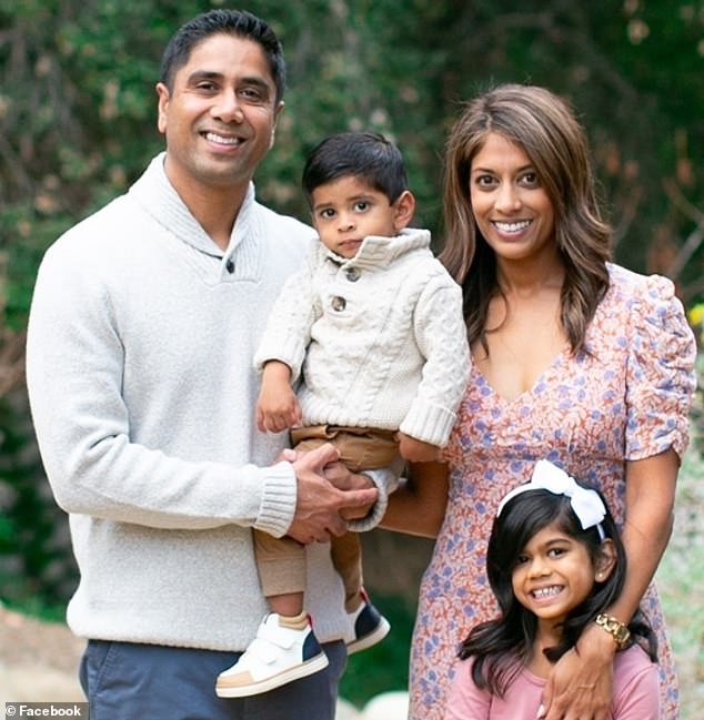 Neha Patel (pictured) told investigators after the accident that her husband was depressed and had expressed his intention to bring down the group.