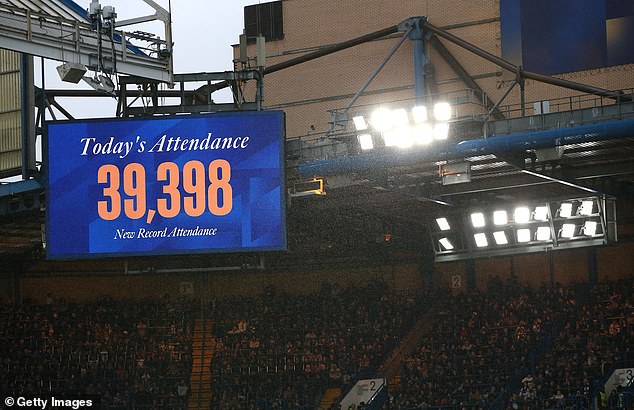 A record attendance for a women's match at Stamford Bridge was present for the dramatic draw.