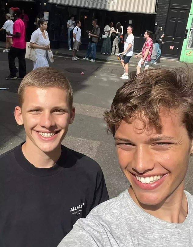 Meanwhile, Freddie has been following in his family's footsteps and will appear on Celebrity Race Around the World on BBC1, and mirrored his older brother while also getting into the modeling industry (Bobby and Freddie pictured).