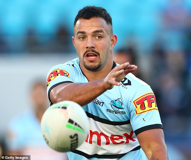 The Cronulla Sharks star tested positive in an initial roadside drug and alcohol test and told his club.
