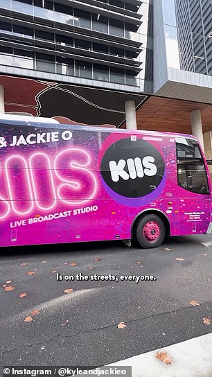 The show features a new bus that transforms into a portable broadcast studio.
