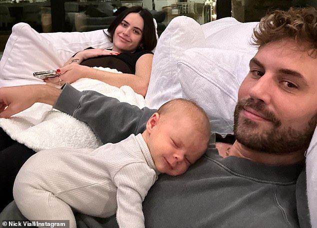 The couple announced they were pregnant in August and welcomed their first child in February, a daughter named River Rose.