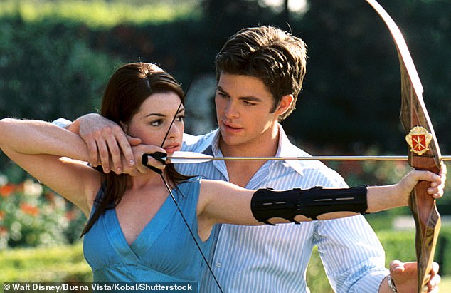 In The Princess Diaries 2: A Royal Engagement, Princess Mia meets her charming match in the handsome Lord Nicholas Devereaux, played by Chris Pine.