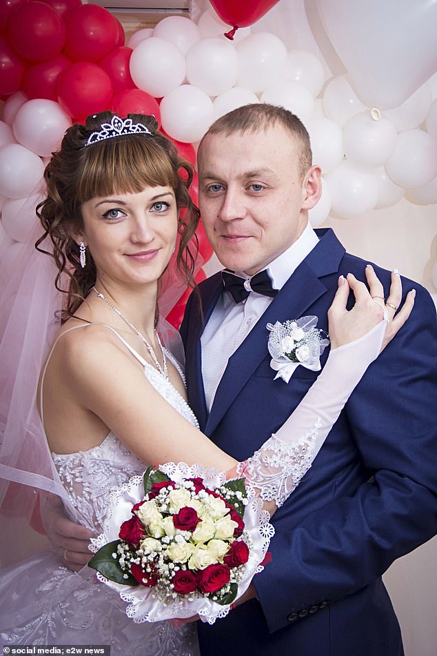 Osipov, who appears in their wedding photo, served in the 144th Guards Motorized Rifle Division of the Russian Ground Forces.