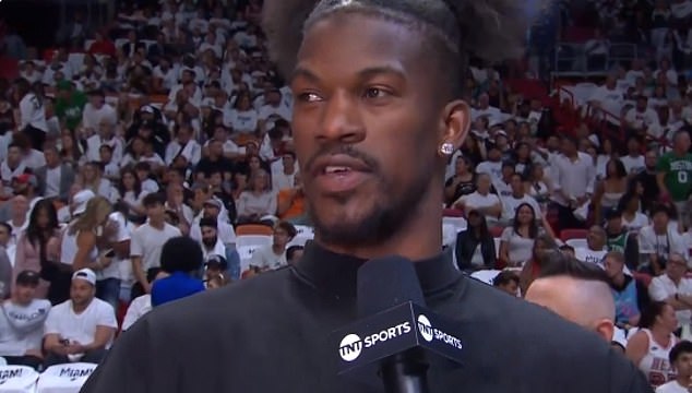 Butler expressed frustration with the Miami Heat's coverage after the Game 2 victory.