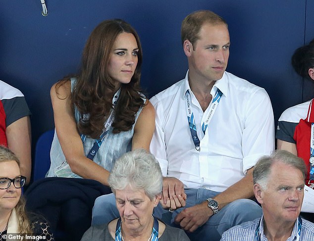 Kate was seen holding hands with her husband at the 2014 Commonwealth Games in Glasgow.