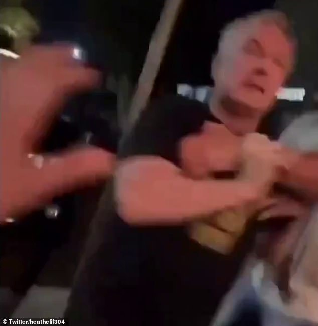 A video clip of what appears to be Paul Kent involved in a fight has emerged on social media.