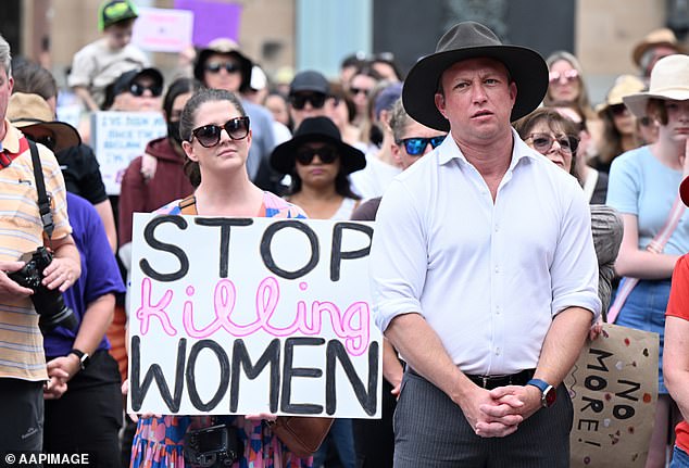 Queensland Premier Steven Miles (pictured) praised the people of his state for attending rallies in Brisbane to support the cause.