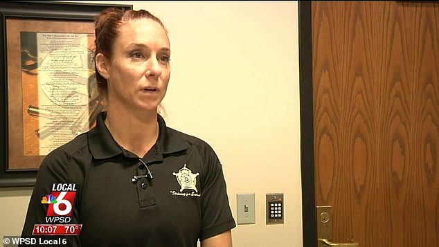 Deputy Lindsey Miller of the McCracken County Sheriff's Office in Kentucky investigated Jetton