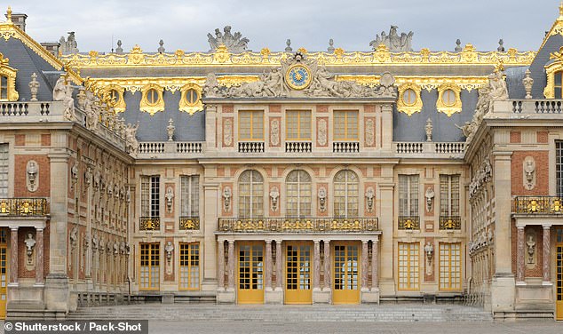 The travel agent revealed that she previously closed Versailles for dinners (pictured)