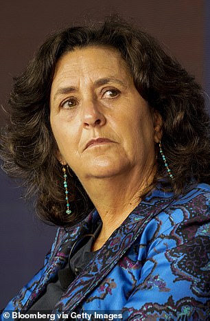 Tahilramani is also said to have imitated the voices of other top executives, including former Paramount boss Sherry Lansing and film producer Jean 'Gigi' Pritzker (pictured).