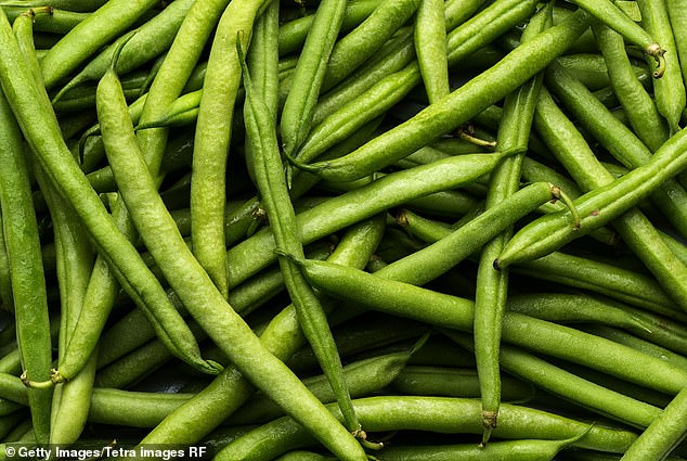 A bunch of green beans (file image)