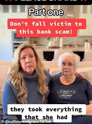 Judith Anderson, of Chula Vista, San Diego, was defrauded out of her savings that she uses to finance her husband's palliative care.