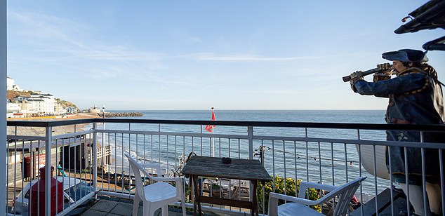 The Spyglass Inn in Ventnor on the Isle of Wight has a unique maritime charm, with views of the English Channel and nautical memorabilia.