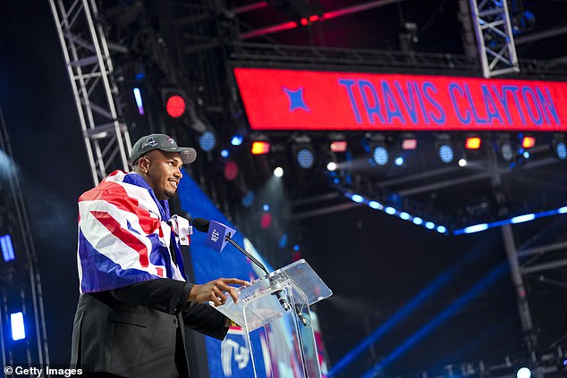 775,000 fans attended the three-day event to hear Clayton's name called as the 221st overall pick.