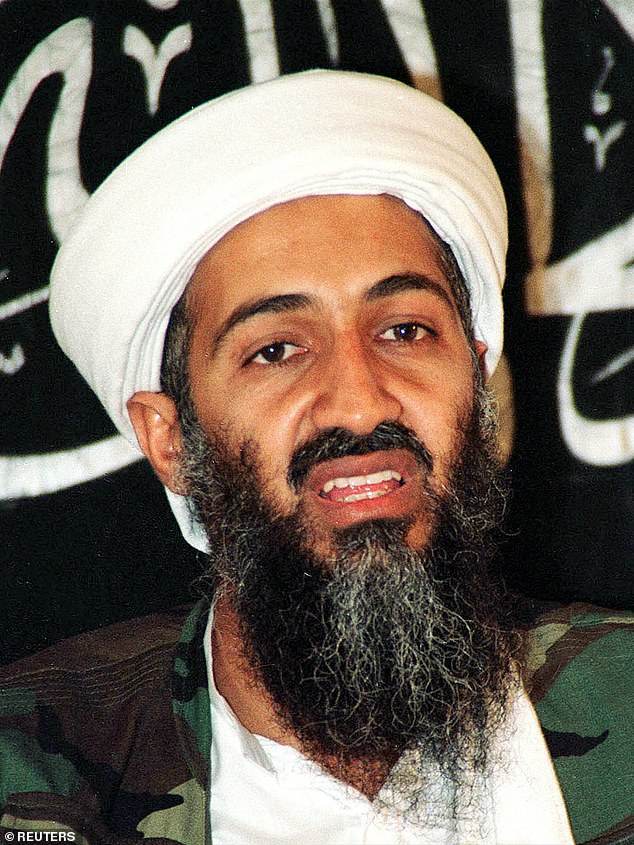 The boy's profile photo on WhatsApp was a photo of Osama Bin Laden (pictured), the man responsible for 9/11.