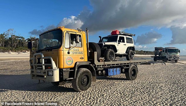 Tourists were camping on Queensland's K'gari Island, formerly known as Fraser Island, when disaster suddenly struck.
