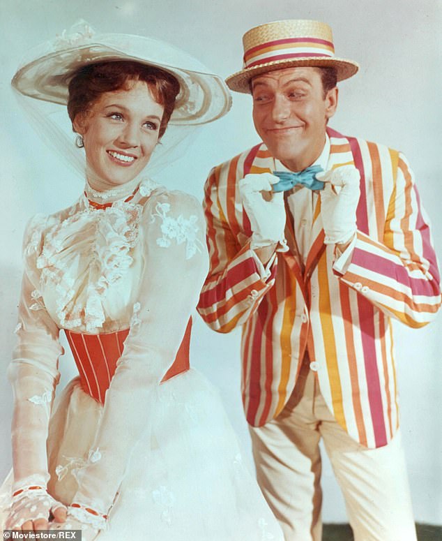 Dick played Bert, the cockney expert, opposite Julie Andrews in Robert Stevenson's 1964 Disney classic, Mary Poppins.