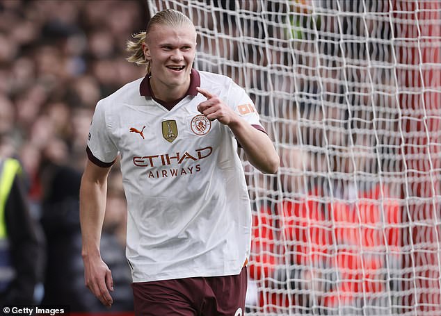 Haaland marked his return from injury with a goal in Manchester City's victory over Nottingham Forest.