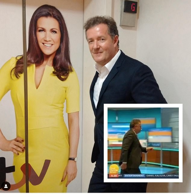 The journalist, who presented ITV's morning show for five years before retiring in 2021 after an infamous on-air row, shared tribute snaps on Instagram.