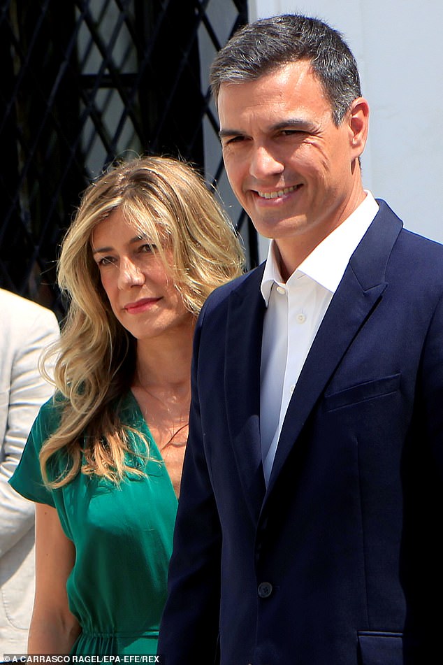 Sánchez made the announcement five days after a court said it would investigate his wife, Begoña Gómez.
