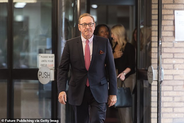 Spacey was pictured leaving Southwark Crown Court last year after being found not guilty of sexually assaulting four men.