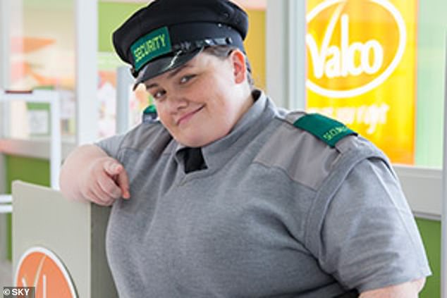 Gunning's previous credits have seen her carve out a successful career as a comedy actress (pictured in Trollied on Sky).